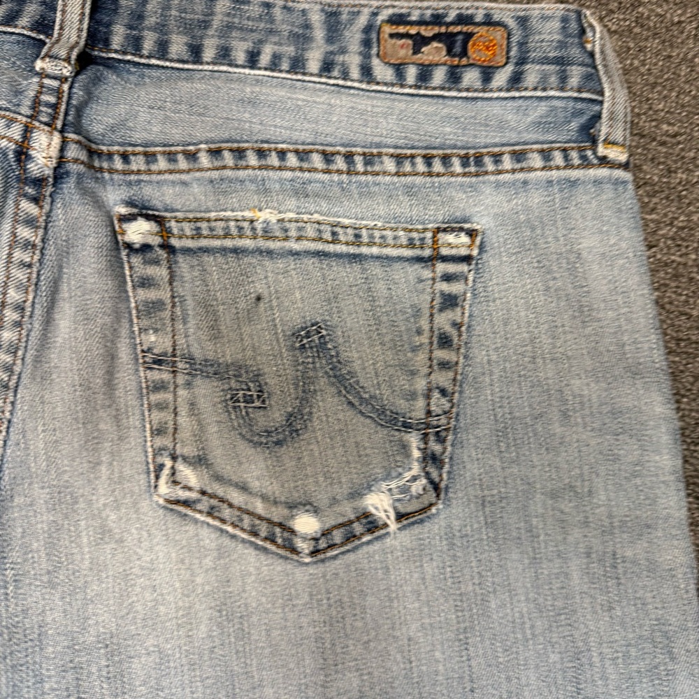 AG Adriano Goldschmied The Tomboy Shorts Size 29 98% Cotton Boyfriend Cut Off - Picture 11 of 15
